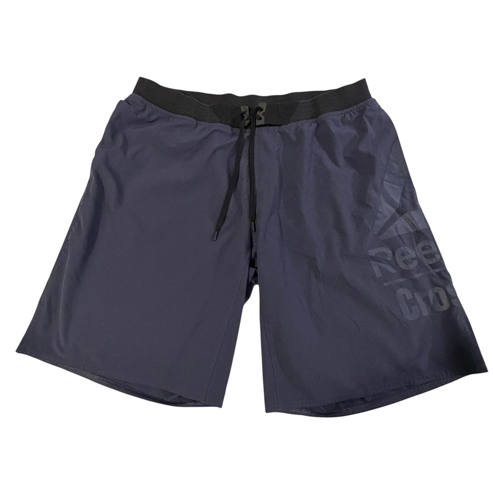 Reebok CrossFit Games 2019 Speedwick Training Shorts Mens XL Navy Blue DY8462